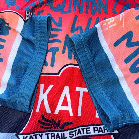 Peaksports Cycling Jersey Unisex S Multicolor Polyester Short Sleeve Zipper - Picture 4 of 8